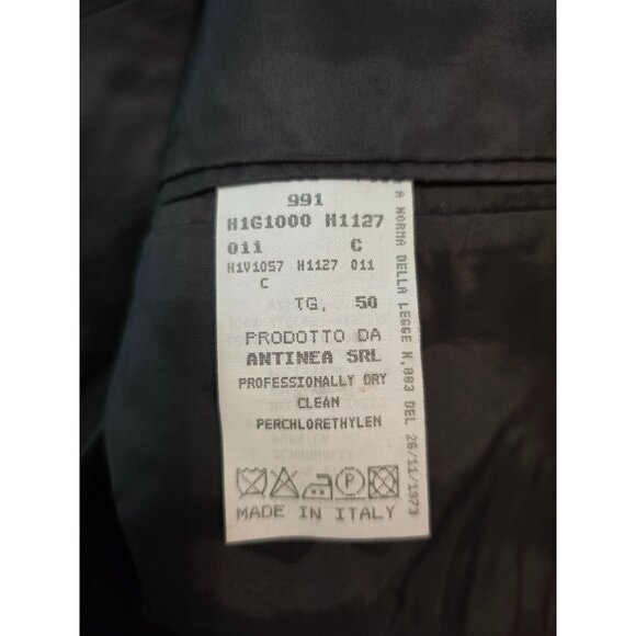 Emporio Armani Antinea SRL Wool Blazer Sz 50 (Medium US) Dark Brown Lightweight - Picture 7 of 9